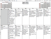 Tablet Screenshot of calendar.townofmanchester.org